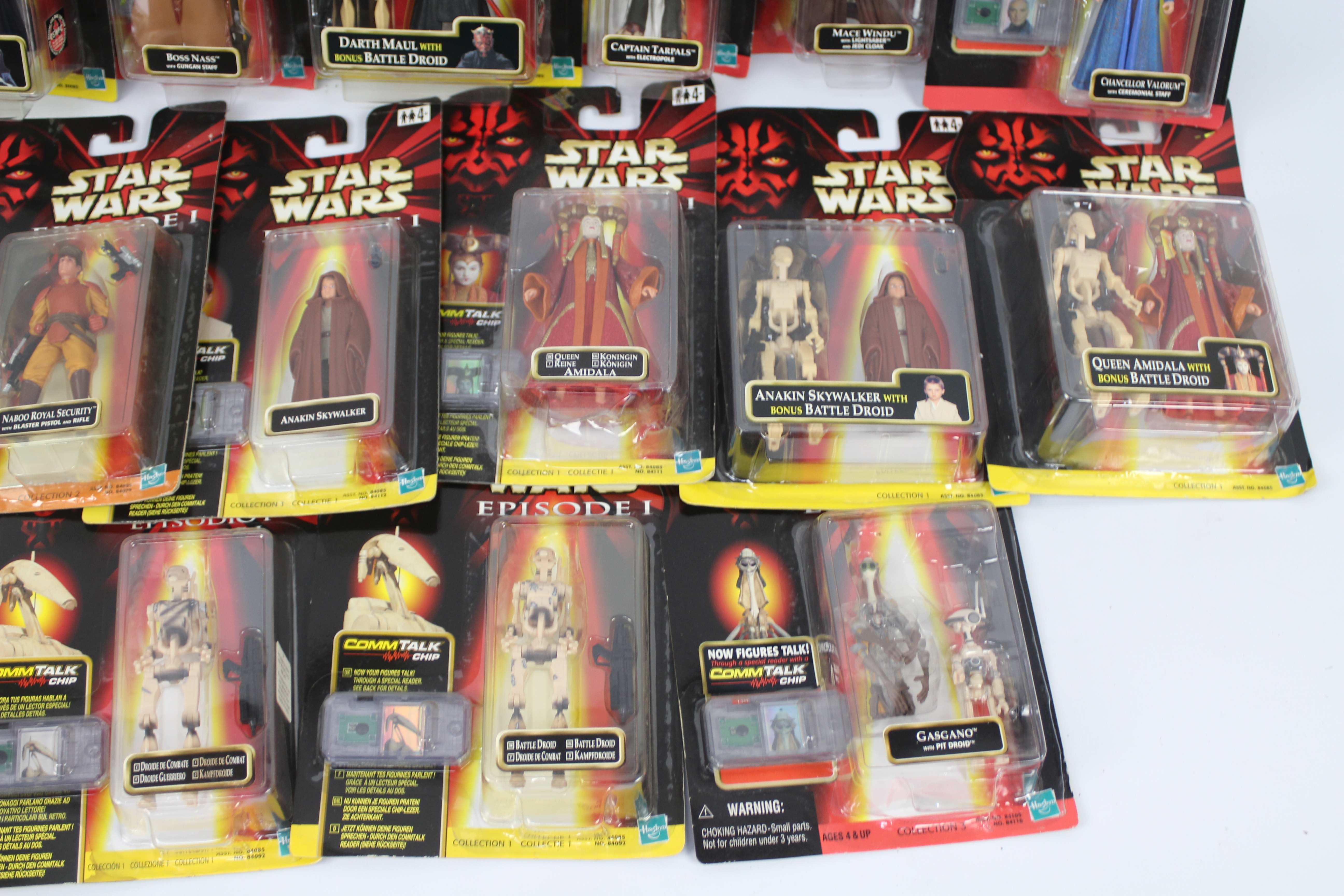 Hasbro, Star Wars - 20 carded modern Hasbro Star Wars Episode 1, 3.75" action figures. - Image 5 of 5