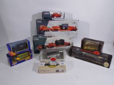 Corgi , EFE - Nine boxed diecast model vehicles in various scales.