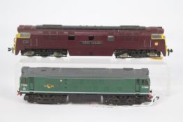 Trix and Hornby - two OO gauge diesel electric locomotives comprising class 52 Western op no D1069,