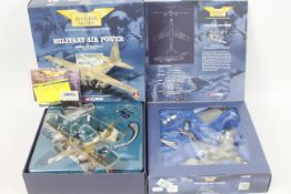Corgi Aviation Archive - Two boxed 1:144 scale diecast model military aircraft from Corgi AA.
