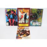 Marvel Comics - A selection of 4 sought after and one very rare comic's to include: X-Men Deluxe,