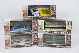 Corgi Original Omnibus - Five boxed diecast model Blackpool trams from Corgi OO.