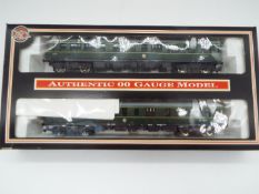 Dapol - an OO gauge boxed set Trans Pennine two-car unit, op no NE 51953 and NE51954, green livery,