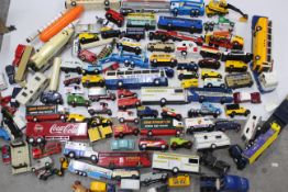 Lledo, Corgi, Matchbox, Joal, Other - A loose grouping of diecast model vehicles in various scales.