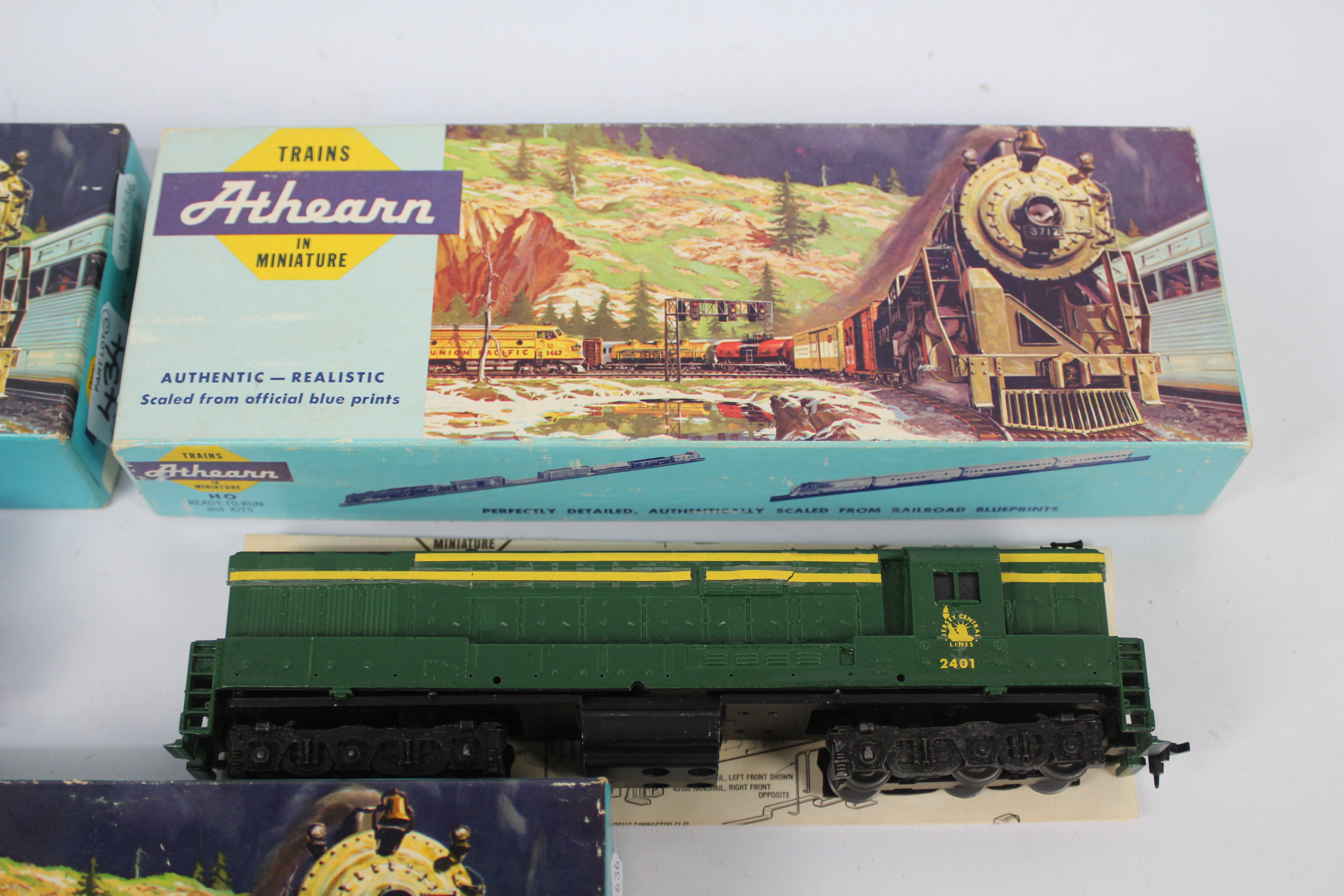 Athearn - Three boxed HO gauge American diesel road locomotive kits from Athearn. - Image 4 of 4