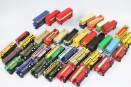 Corgi, Other - A fleet of 36 diecast model buses.