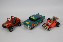 MASK - Kenner - A selection of 3 unboxed vehicles with figures.