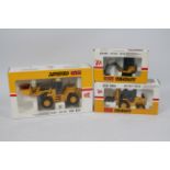 Joal - Three boxed diecast 1:35 scale JCB construction model vehicles from Joal.