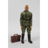 Dragon - An unboxed Dragon WWII German Forces 1:6 scale German Wehrmacht Officer with briefcase.