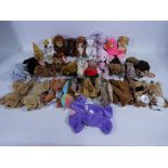 Ty Beanie - 30 x Beanie Baby soft toys - Lot includes a 'Chipper' Beanie Baby squirrel,