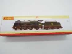 Hornby - an OO gauge DCC Fitted model Royal Scot class 4-6-0 locomotive and tender,