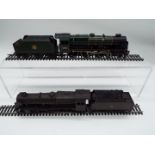 Bachmann - TWO OO gauge model steam locomotives and tenders,