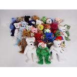 Ty Beanie - 30 x Beanie Baby bears - Lot includes a 'Herald' bear, a 'Valentina' bear,