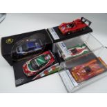 BBR Models and other - a 1:43 scale model Ferrari 333 SP/95, 24 Hour Daytona 1995, red racing no 3,