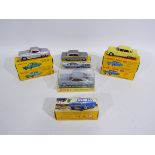 Atlas Dinky - 7 x boxed German cars including Opel Kadett # 540, Opel Rekord # 542,