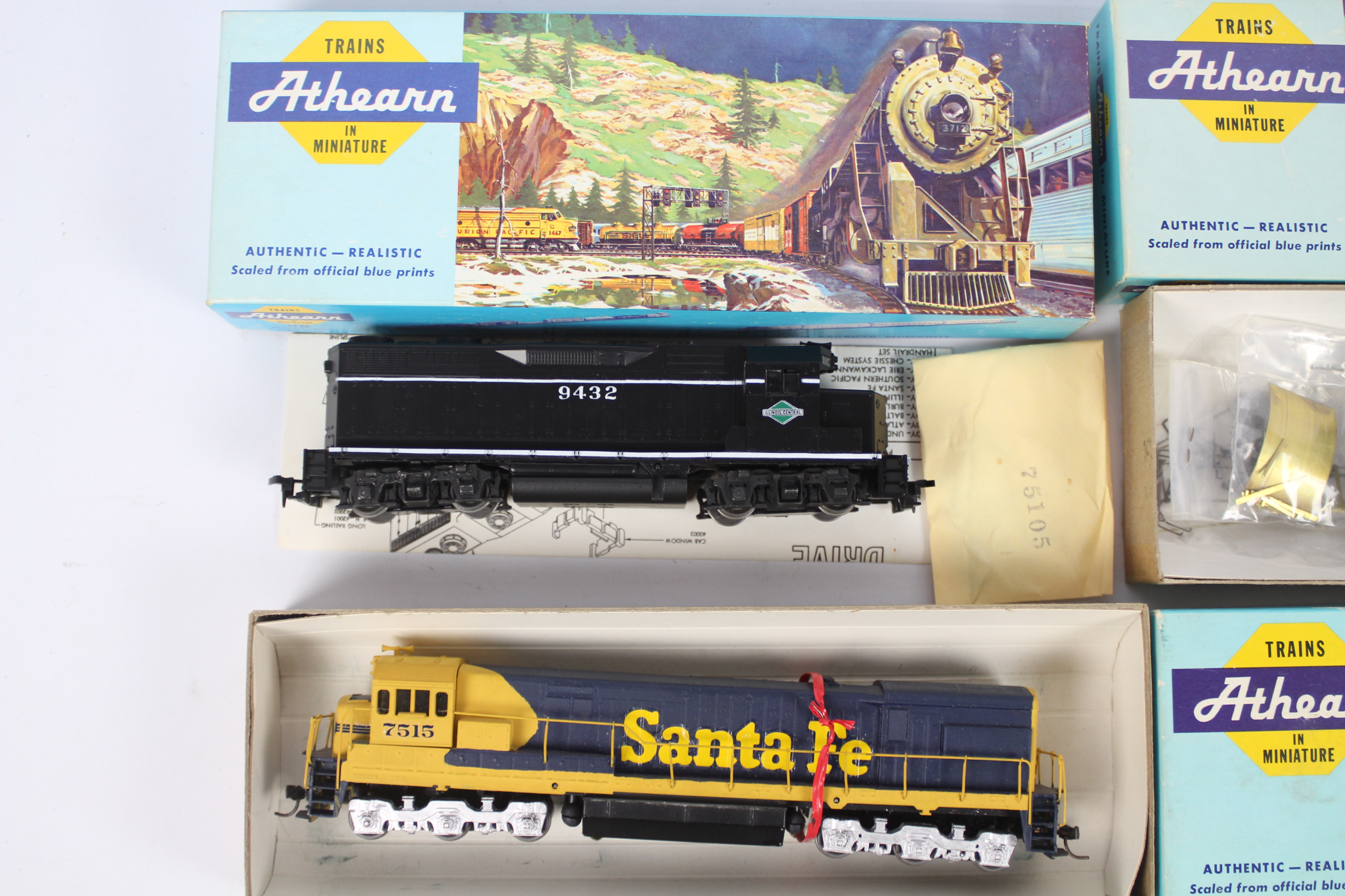 Athearn - Three boxed HO gauge American diesel road locomotives and kits from Athearn. - Image 2 of 3