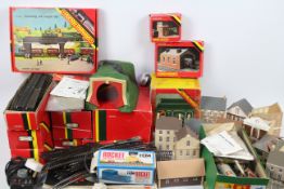 Hornby - A large collection of mainly boxed Hornby OO gauge model railway accessories,