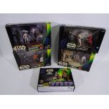 Star Wars - Kenner - Hasbro - A selection of 5 Star Wars: The Power of The Force Scenes and a