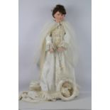 Thelma Resch - a Thelma Resch large doll dressed as a bride, issued in a limited edition 75/1000,