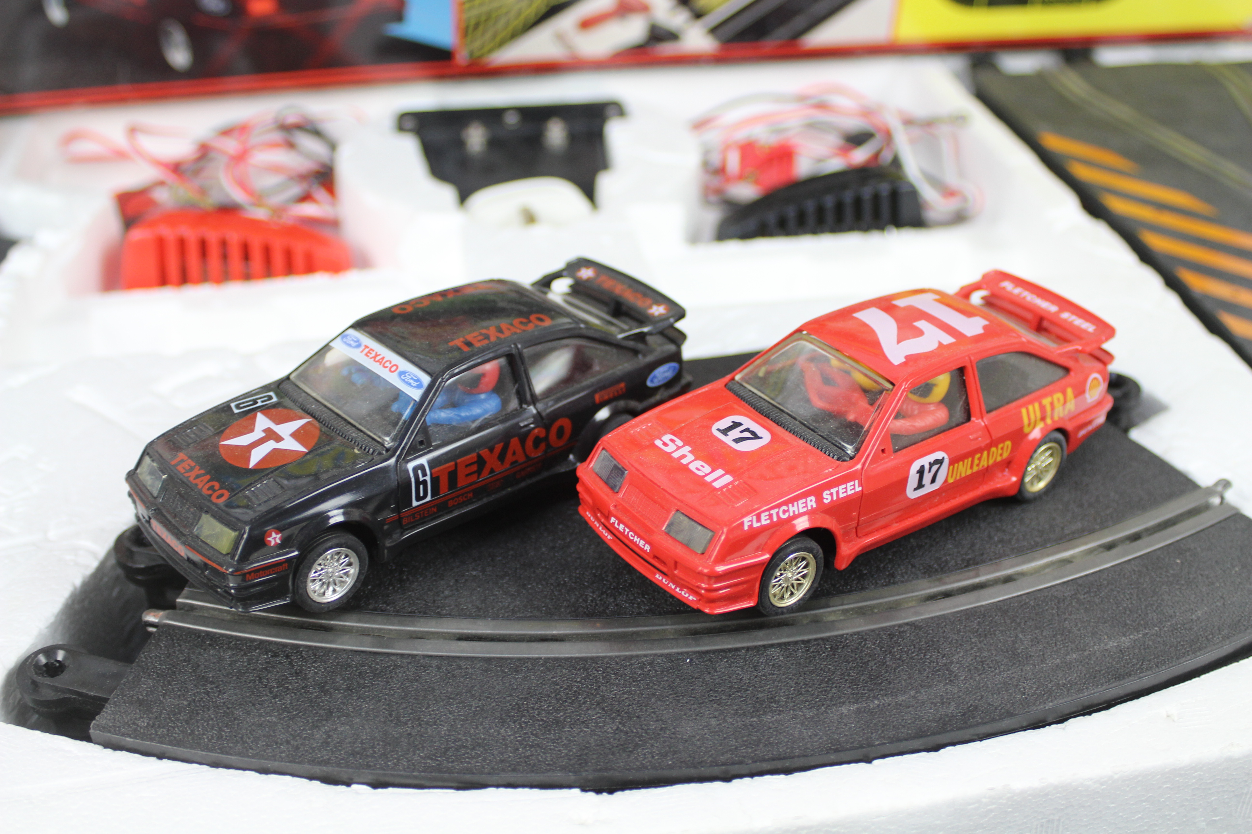 Scalextric - A boxed Scalextric C.575 Ford RS Cosworth Set. - Image 2 of 2