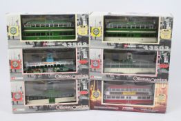 Corgi Original Omnibus - Six boxed diecast model Blackpool trams from Corgi OO.