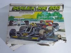 Scalextric - A boxed #C532 Scalextric 200 racing set - Set appears in good condition with minor