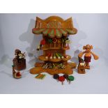 Frank Egerton Collectables - 2 x wooden Frank Egerton Collectable sets - Lot includes a 'The Rock