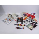 Matchbox, LGT - A mixed lot to include an unboxed Matchbox 'Spin Dry' car wash set with cars,