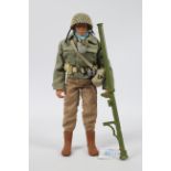 GI Joe, Hasbro - An unboxed G.I. Joe Francis S. Currey Medal of Honor 12" Action Figure.