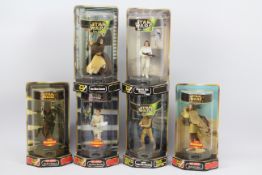 Star Wars, Hasbro - Six boxed Star Wars 'Epic Force' movable action figures.