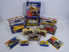 Corgi, Matchbox, Hasbro, True, Lledo - 8 x boxed die-cast model vehicles, 2 x boxed model kits,