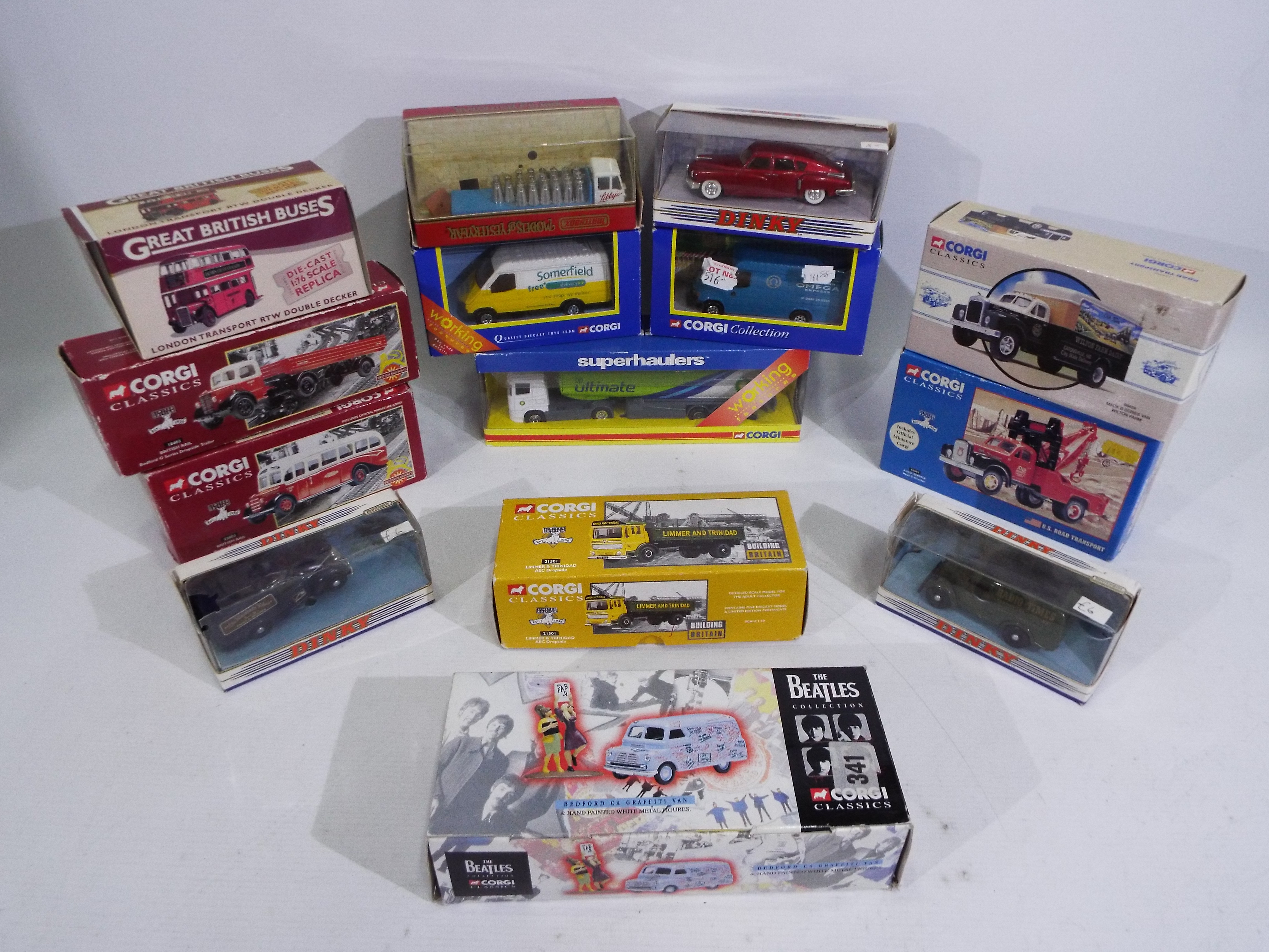 Corgi, Atlas Editions, Matchbox Dinky - A mixed collection of boxed diecast vehicles,