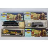 Athearn - Three boxed HO gauge American diesel road locomotives and kits from Athearn.