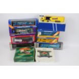 Corgi - Nine boxed diecast model trucks in various scales by Corgi.