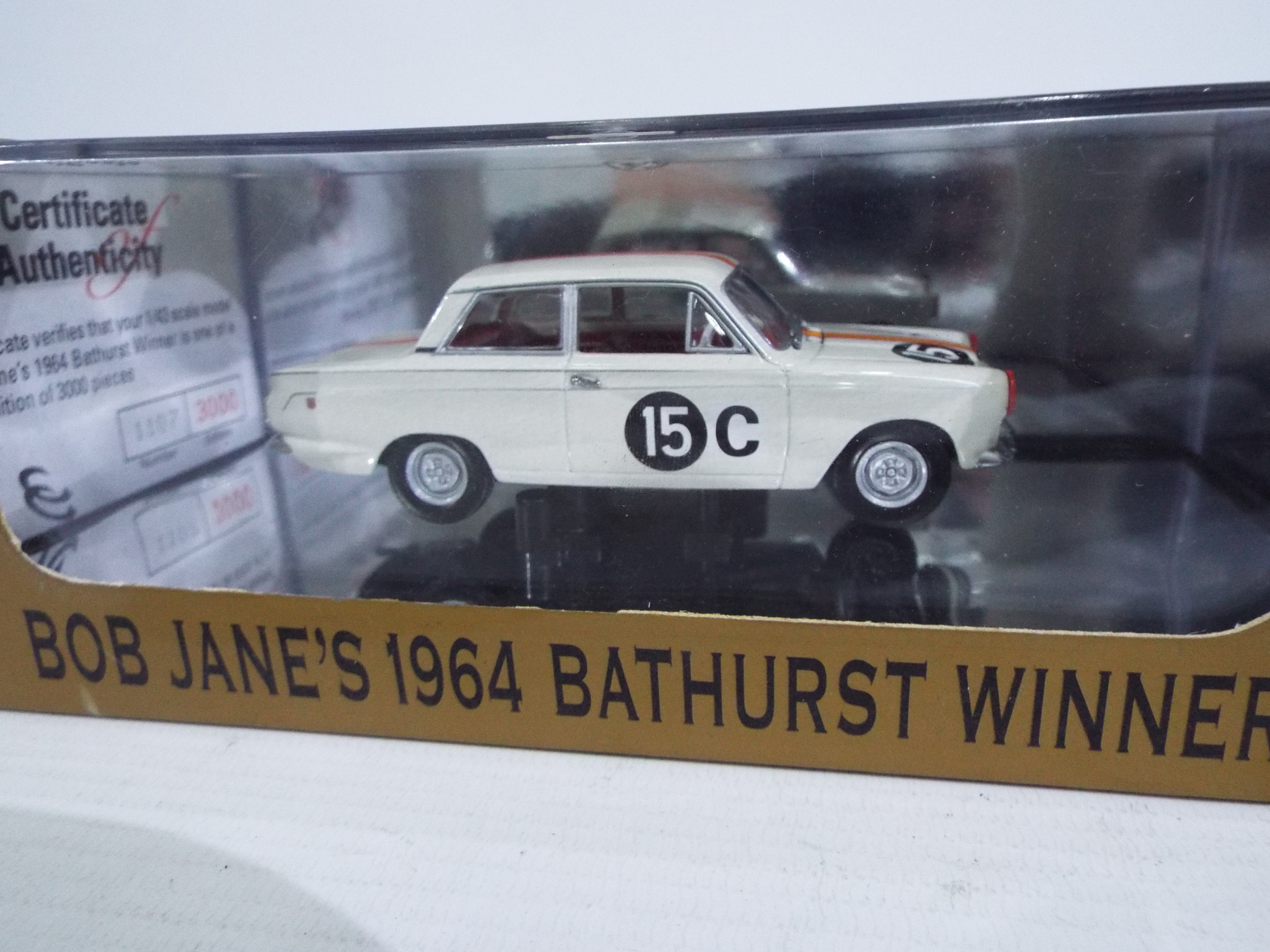 Classic Carlectables - A plastic-cased limited edition number 1107 of 3000 racing car. - Image 3 of 4