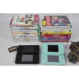 Nintendo - 2 x DS Lite consoles with power leads,