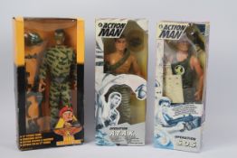 Hasbro, Action Man, In-Time - Three boxed 12" cation figures.