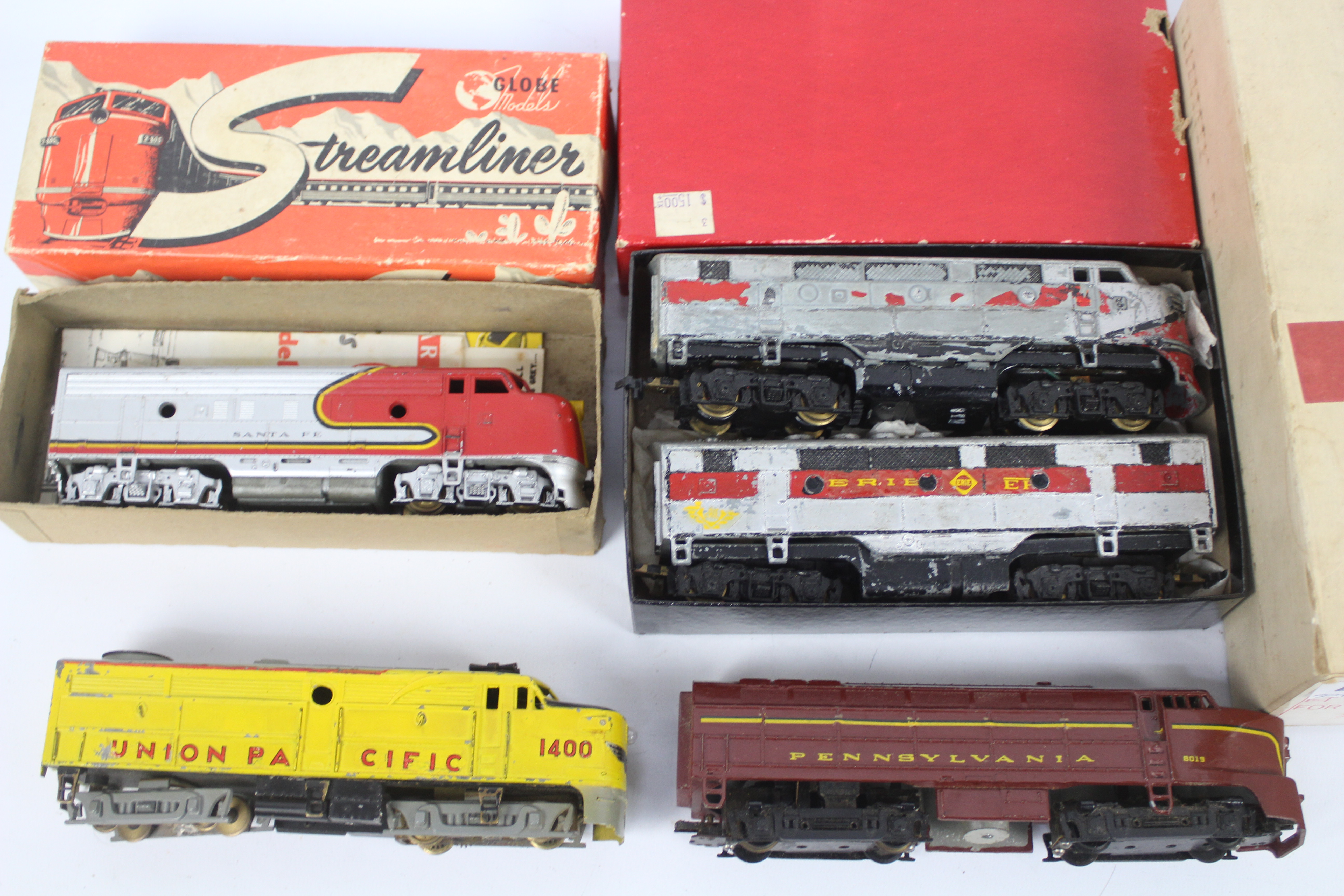 Athearn, Globe Models, Cary - Five built HO gauge American locomotive kits. - Image 2 of 2