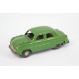 Tri-ang - A rare clockwork pressed metal Tri-ang Ford Zephyr 6 in green.