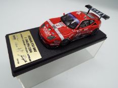 Elitis - a 1:43 scale model Ferrari 550 BMS, 24 hours Spa 2004, red,