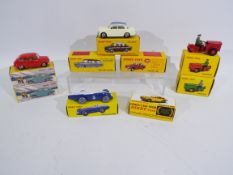 Atlas Dinky - 9 x boxed models including Volvo 122S # 184,