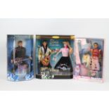 Barbie - Elvis - Ken. A selection of 3 Barbie dolls.