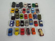 Galoob, Micro Machines - An unboxed group of 30 Micro Machines cars and truck,