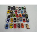 Galoob, Micro Machines - An unboxed group of 30 Micro Machines cars and truck,