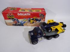 MASK - Kenner - Goliath. A boxed Mask 'Goliath' from 1987.