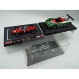 BBR and others - three 1:43 scale models comprising Brumm Ferrari 156, Wolfgang von Trips,