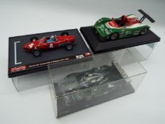 BBR and others - three 1:43 scale models comprising Brumm Ferrari 156, Wolfgang von Trips,