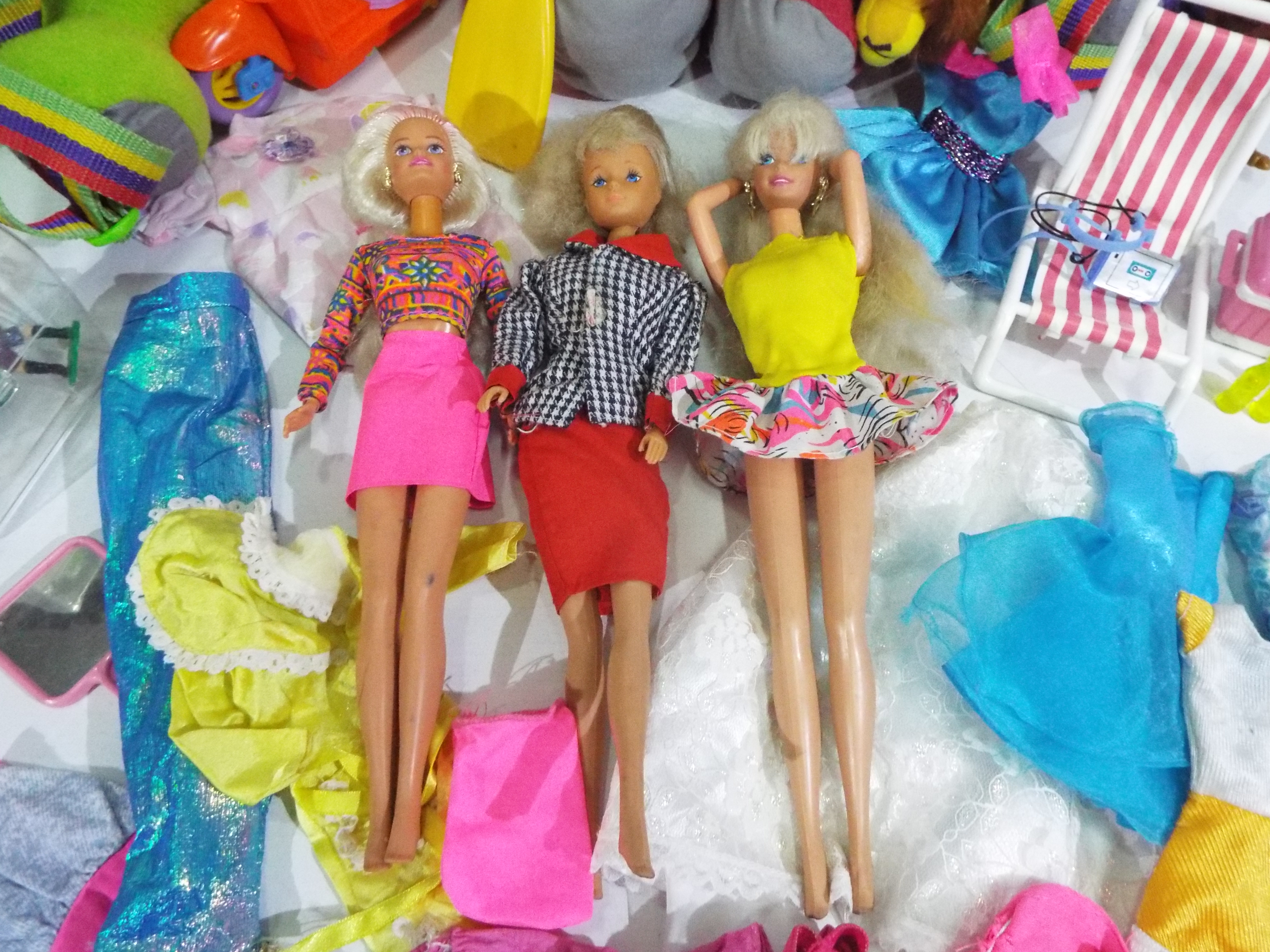 Mattel, Hasbro, Teletubbies - Two Barbie dolls, an unknown maker doll, and Barbie accessories, - Image 2 of 6