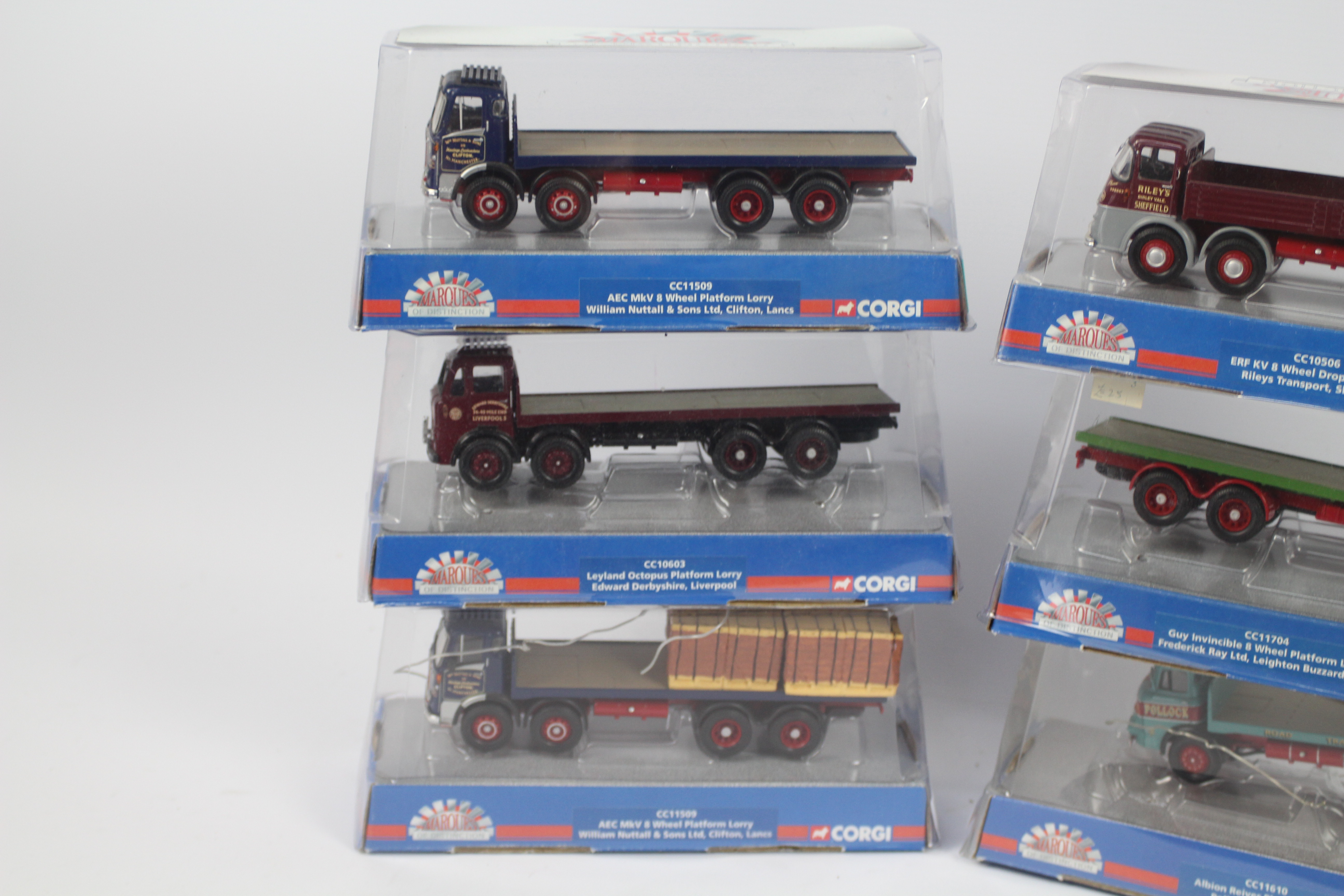 Corgi - Six boxed diecast 1:50 scale model trucks from the Corgi 'Marques of Distinction' series. - Image 2 of 3