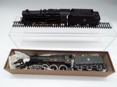 Hornby - an OO gauge model 8F class 2-8-0 locomotive and tender, running no 48758, # R322,